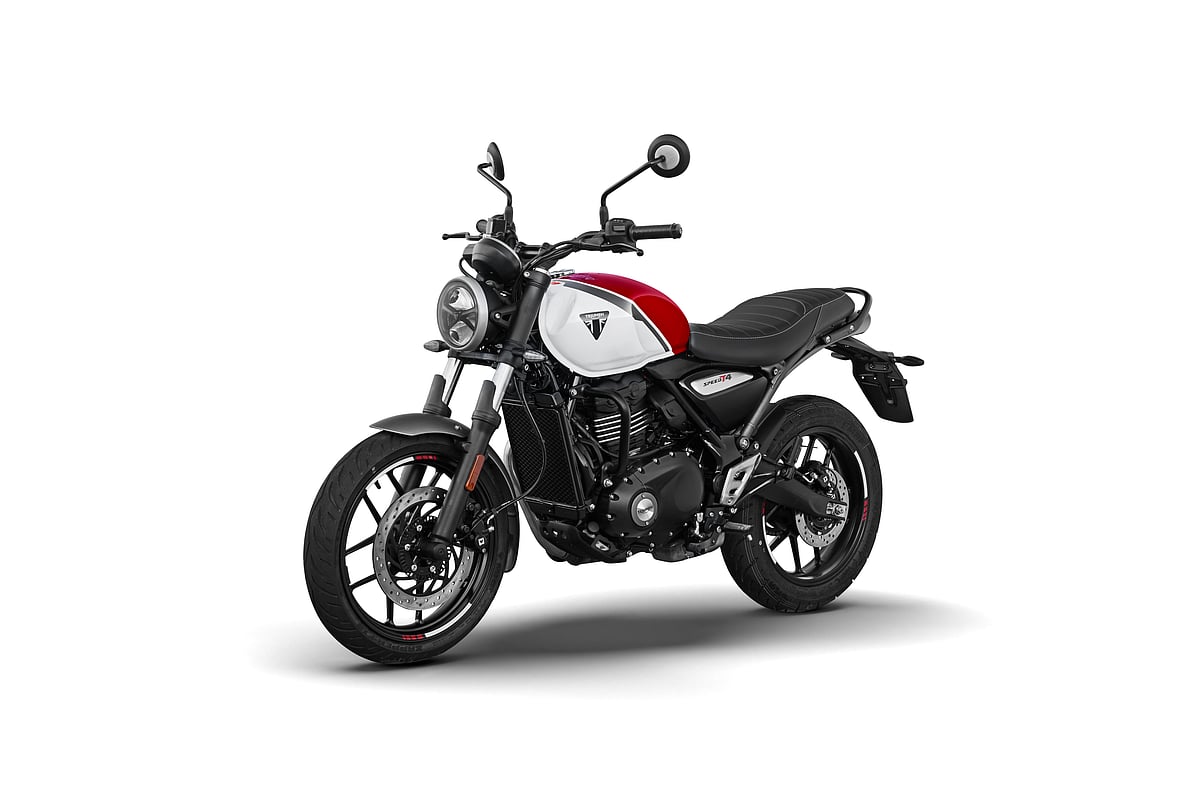 Triumph Speed T4 - Lava Red Gloss/Pearl Metallic White