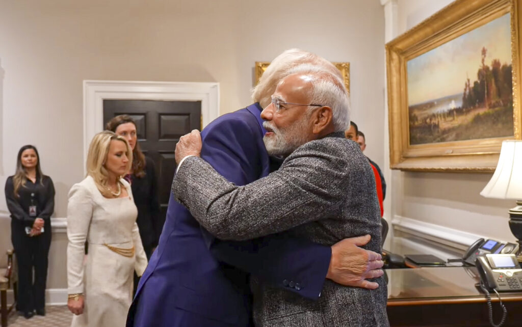 PM Modi meets Donald Trump