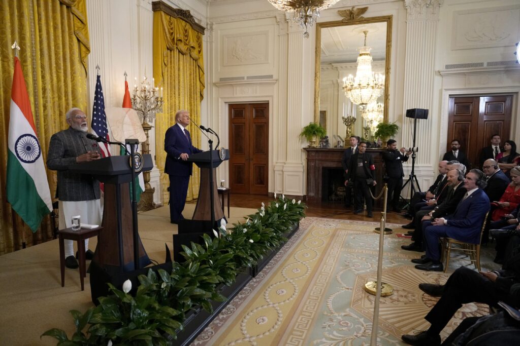 PM Modi meets Donald Trump