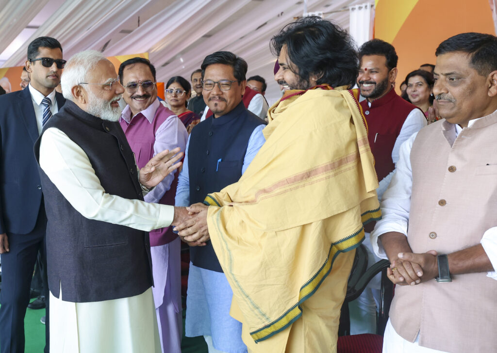 Oath ceremony of Delhi Govt.