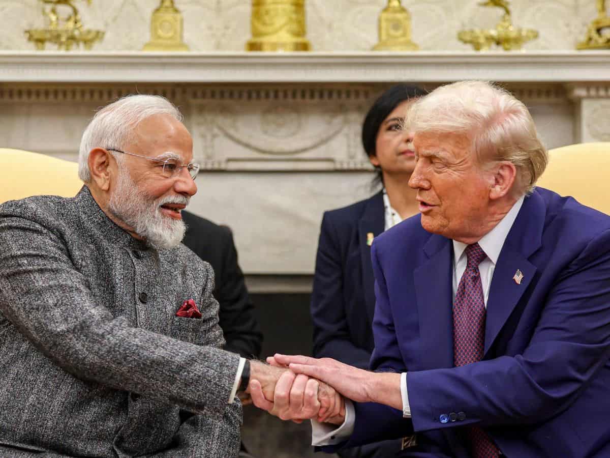 PM Modi meets Donald Trump