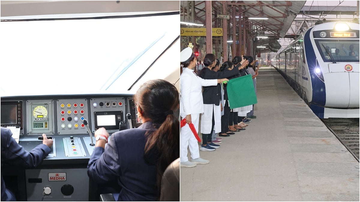 Central Railway’s Vande Bharat Express operated by an all-women crew on International Women’s Day 2025