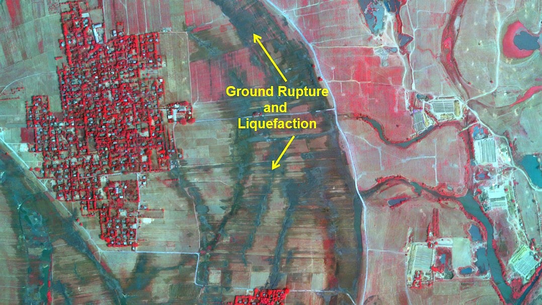 Images captured by ISRO satellite after Myanmar earthquake
