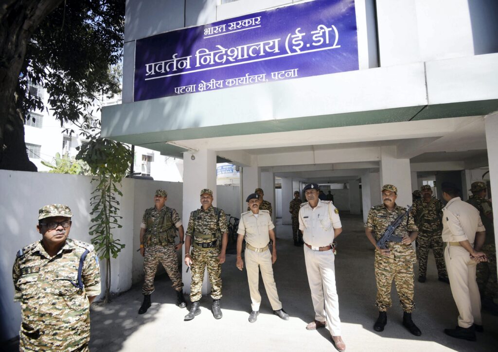 Lalu Yadav appears for ED