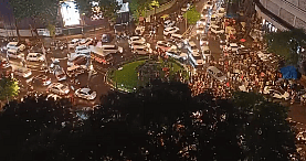 People of Ghatkopar celebrate India's win in ICC Champions Trophy