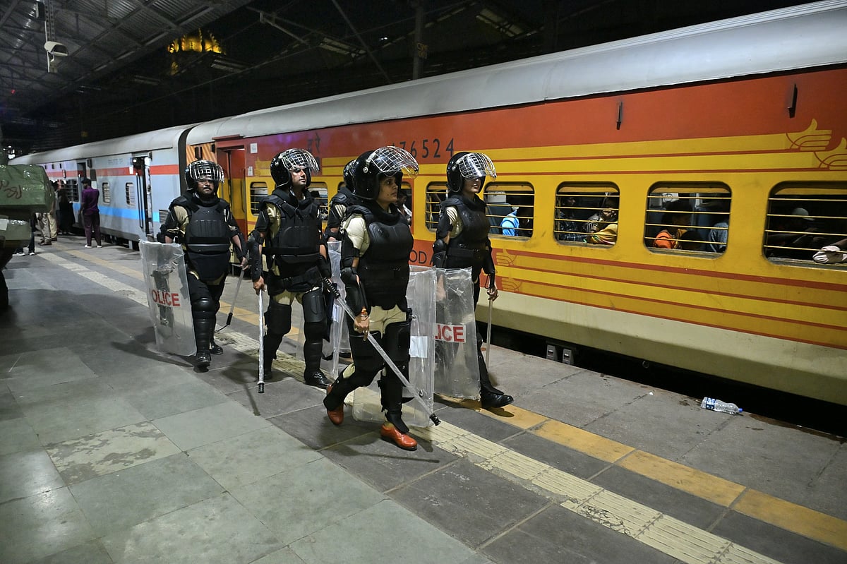 After the Pahalgam attack, Mumbai railway stations, including CSMT, see heightened security with joint patrolling by RPF, GRP, MSF, and dog squads