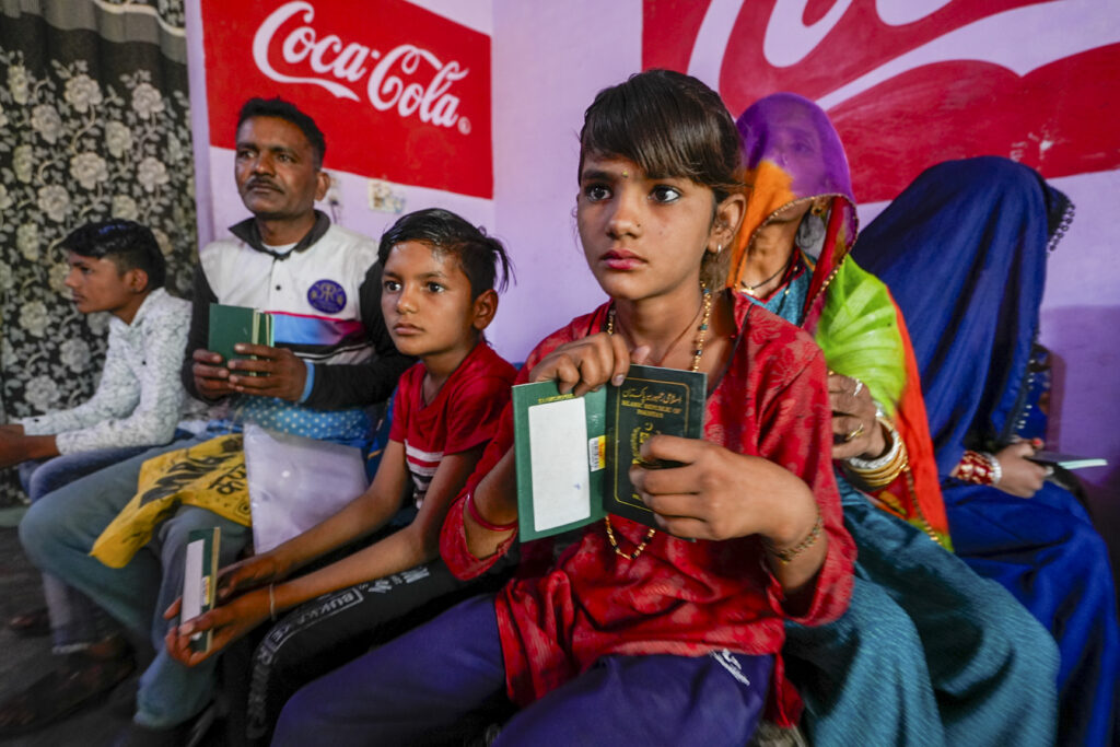 Pak nationals at Attari-Wagah border