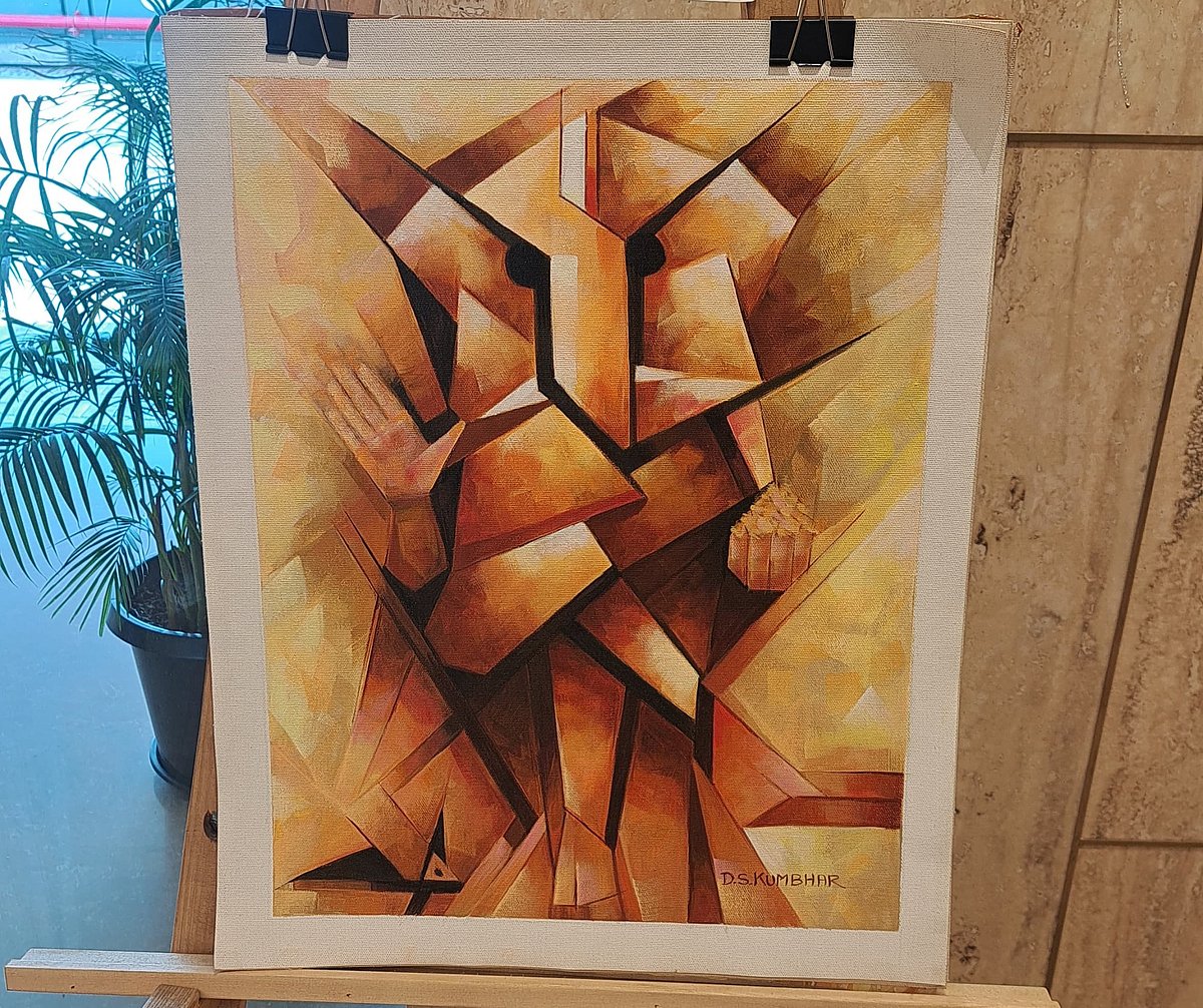 Dinkar Kumbhar's art