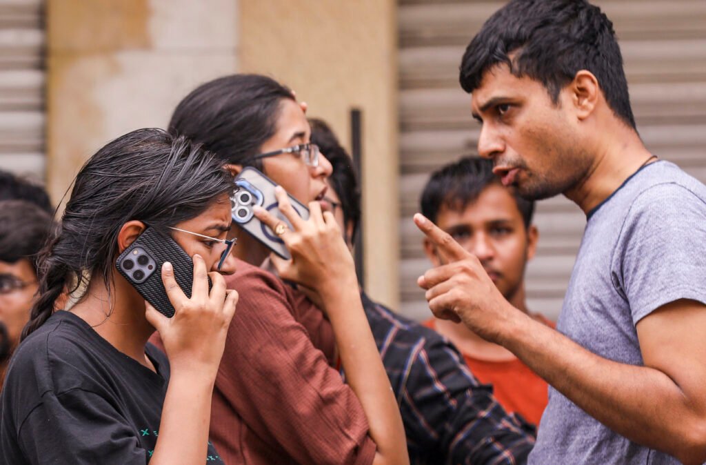 Fire accident near Hyderabad's Charminar