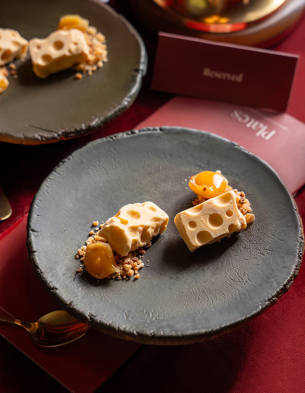 Burnt honey and Whisky gelato