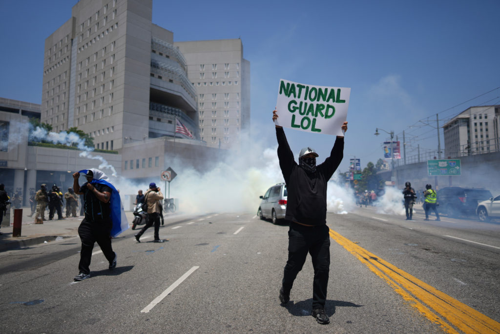 APTOPIX Immigration Raids Los Angeles