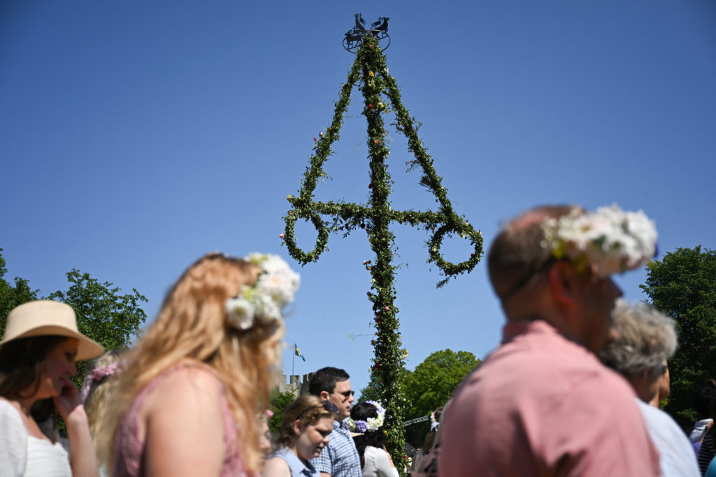 SWEDEN-MIDSUMMER-TRADITION