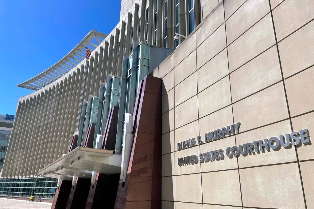 a view of The Diana E. Murphy U.S. Courthouse is seen in Minneapolis, Thursday, June 13, 2024.