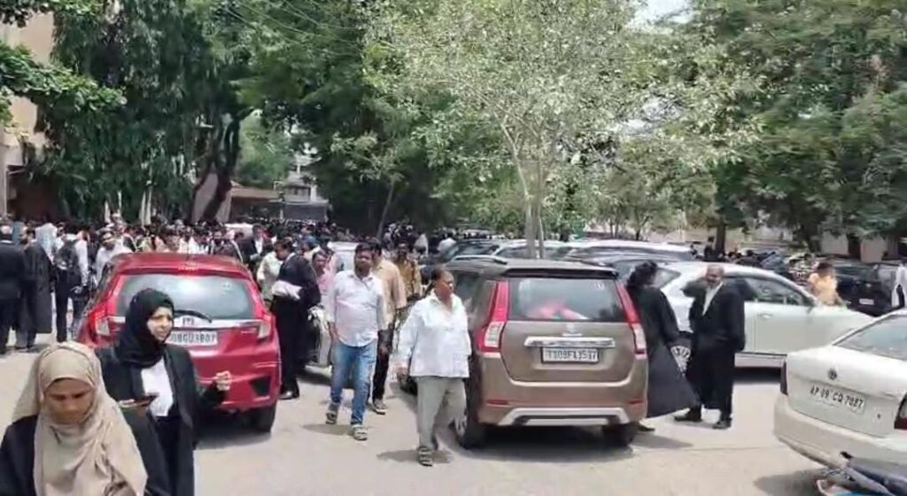 Bomb threat at Hyderabad City Civil Court