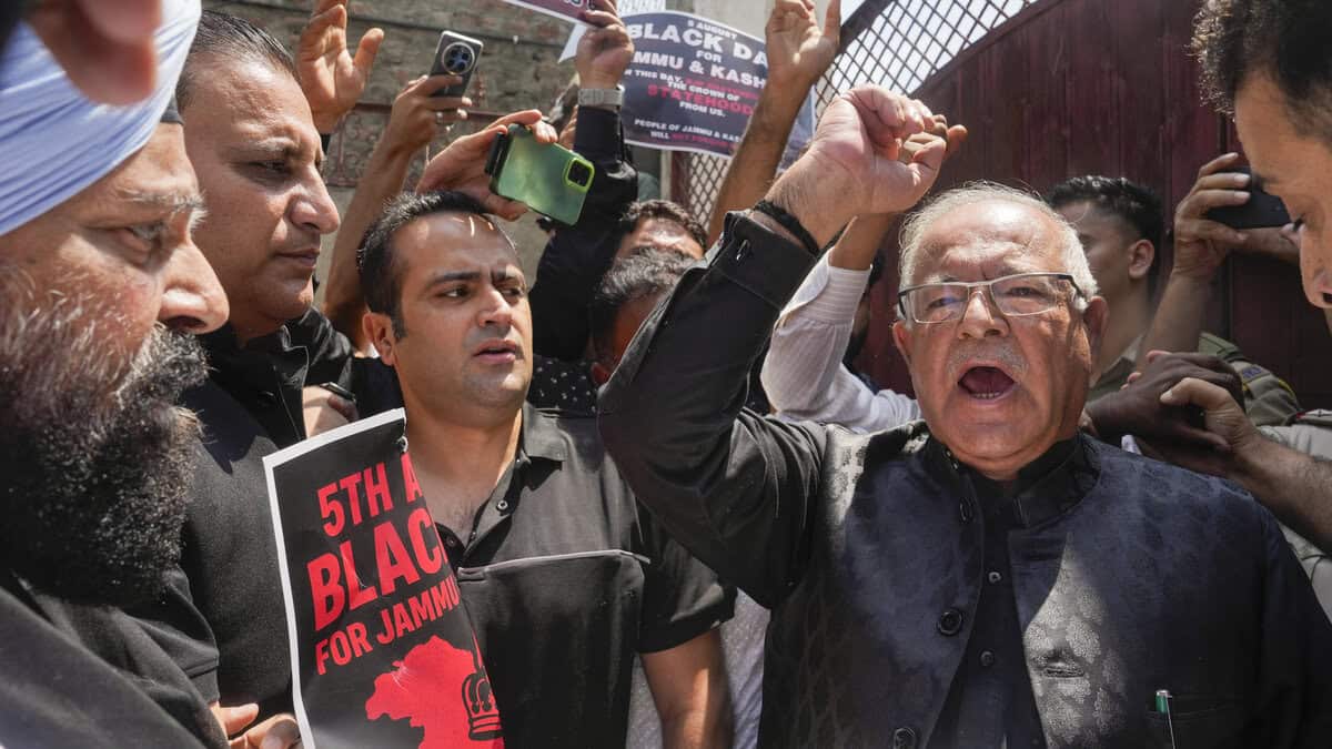 Article 370 abrogation anniversary
