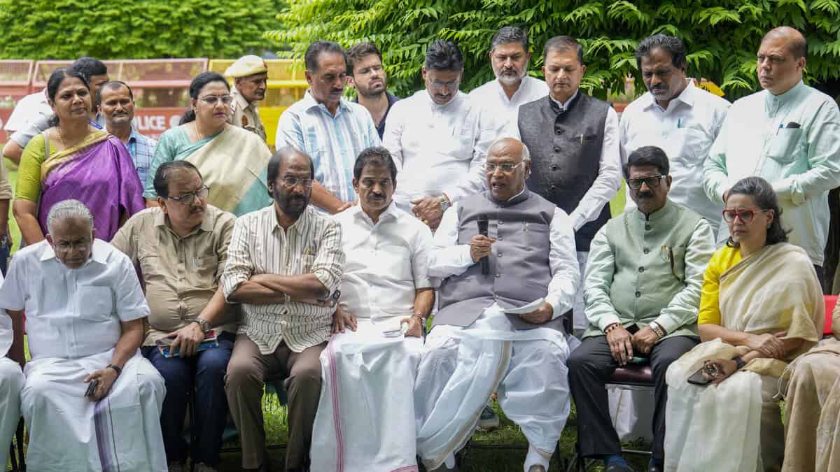 INDIA bloc press conference