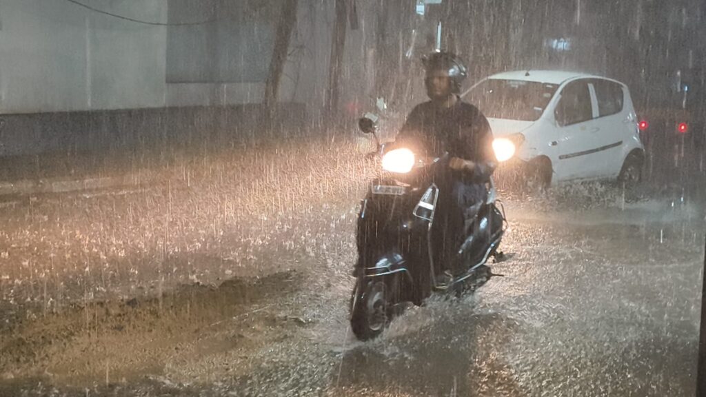 Rains in Hyderabad