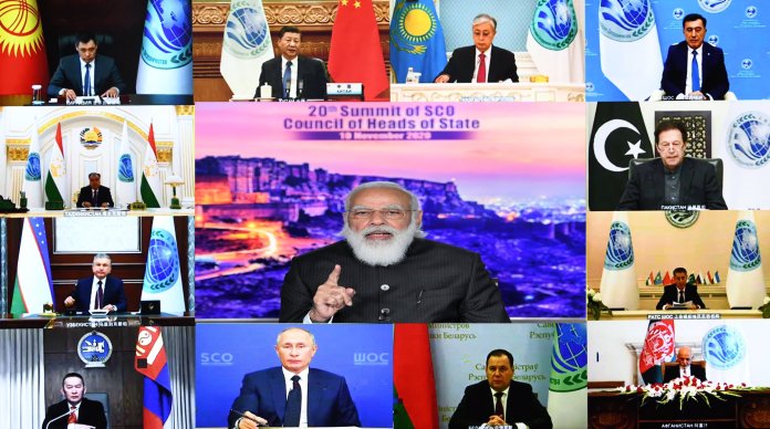 20th Summit of SCO Council of Heads of State held virtually, 2020