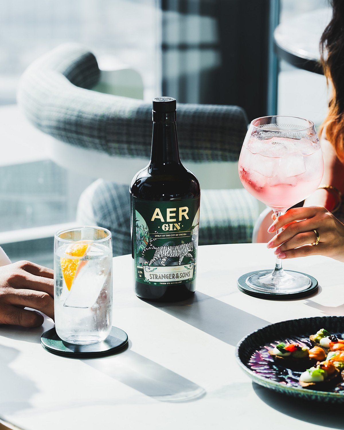 Aer gin cocktails