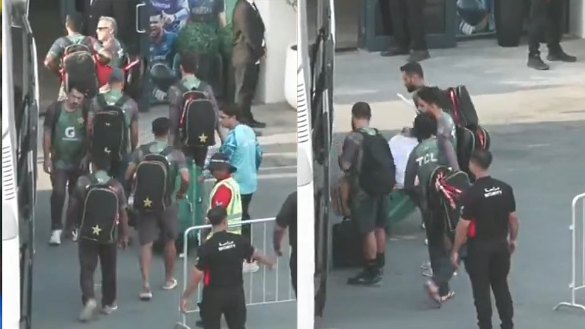 IND Vs PAK: Pakistan Team Arrives At Dubai International Cricket Stadium Ahead Of Tense Asia Cup Super 4 Match Against India; Video