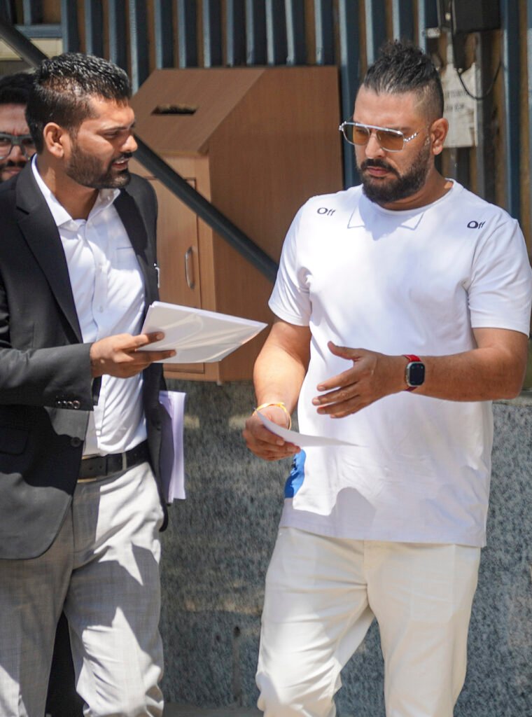 Yuvraj Singh appears before ED