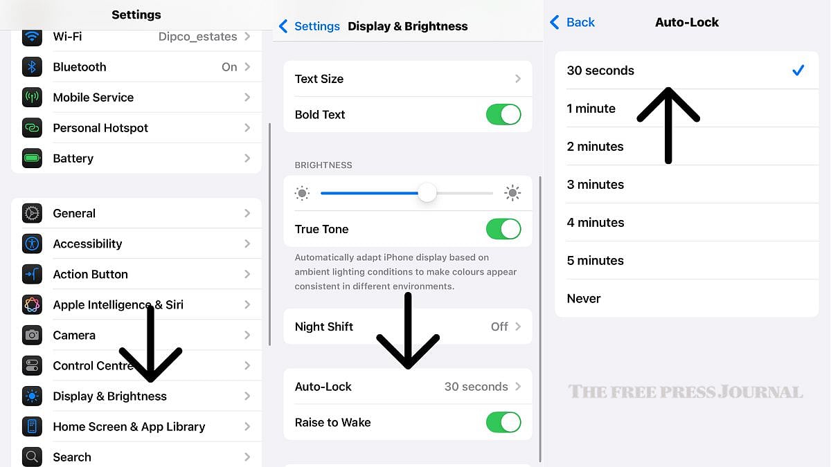 How To Adjust Auto-Lock and Screen Brightness