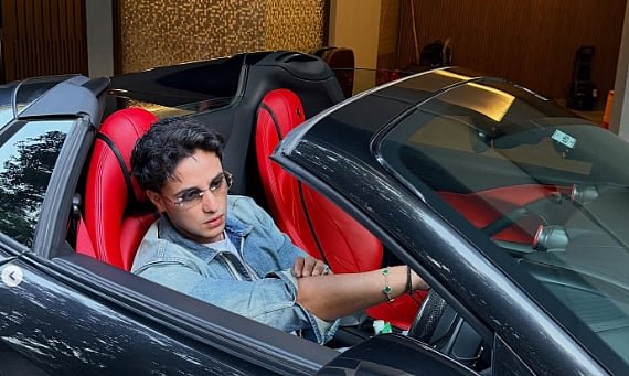 Abhishek Sharma Takes Out Newly Purchased ₹5.2 Crore Ferrari V12 For A Spin After Asia Cup 2025 Heroics; Check Stunning Pics 