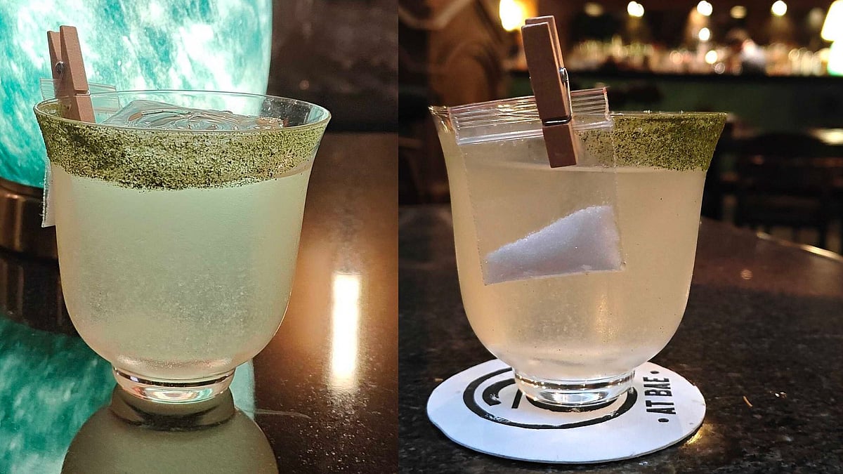 Narcos of Thane comes with a sachet of extra sugar pinned to the glass. 