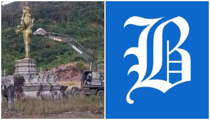 Bangkok Post criticises Thai military and media over insensitive demolition and hurting Hindu faith
