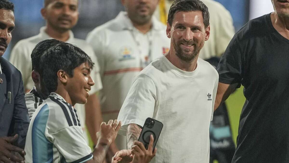 Messi in Mumbai