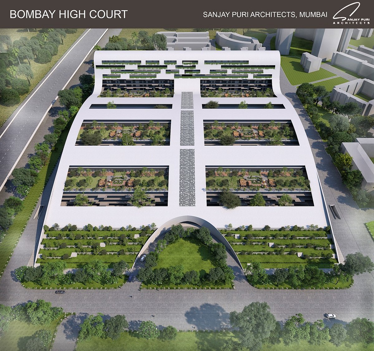 New Bombay High Court in BKC 