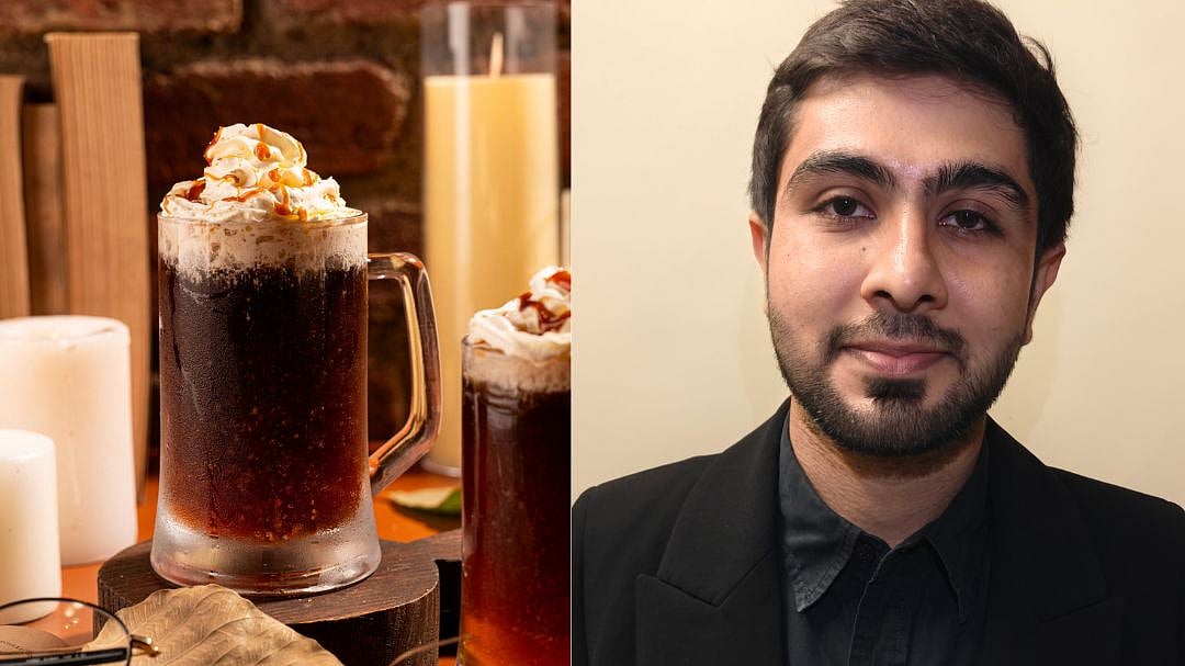 Butter beer, (right) Bhavishya Pratap, the founder of Sthamba Brewery, loves experimenting with desi flavours