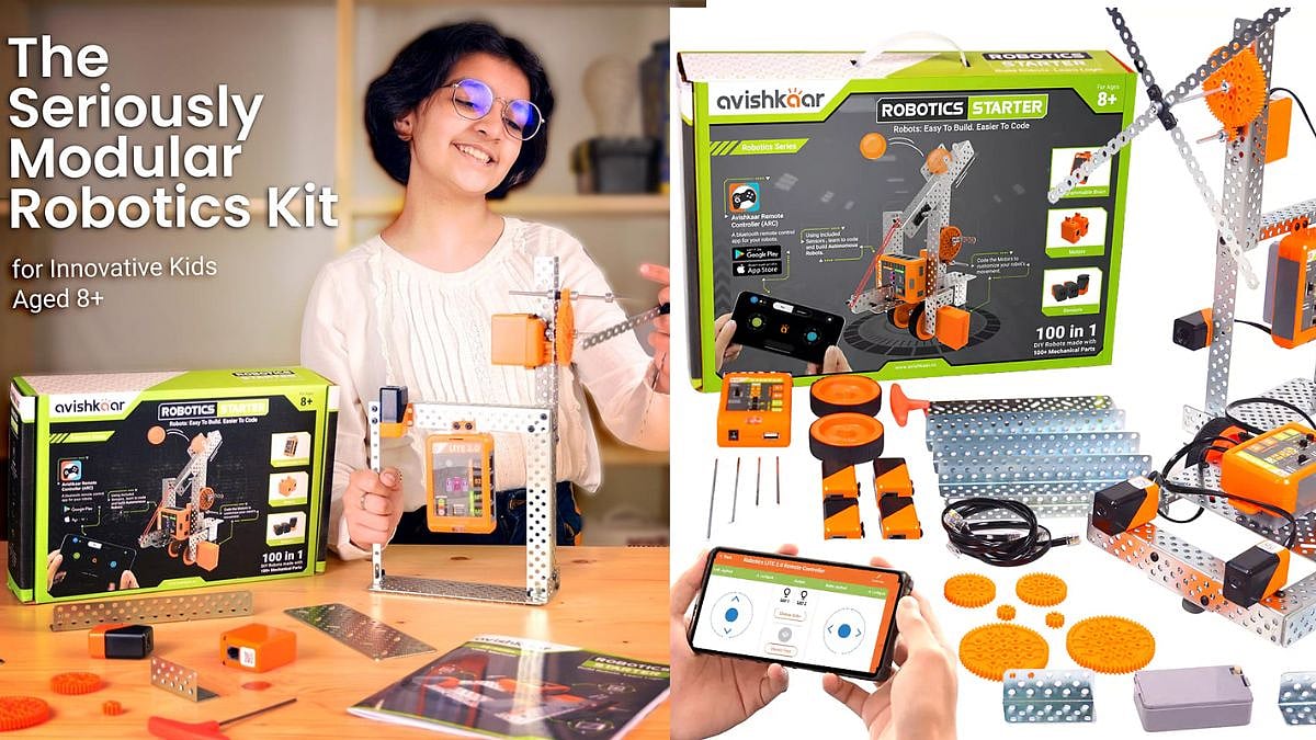 Avishkaar Robotics Starter Kit (Ages 8–12) 