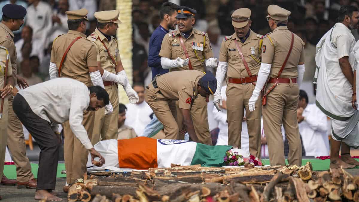 Funeral of Ajit Pawar