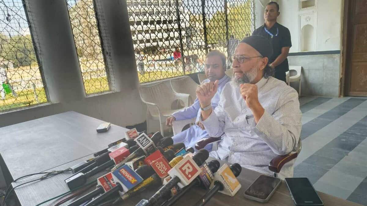 Asaduddin Owaisi speaks on AIMIM's Maha success, SIR, Hyderabad security.
