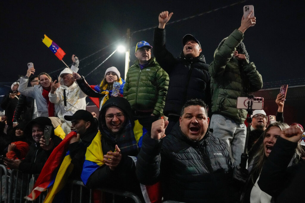 Celebration after Venezuelan Prez Maduro captured by US