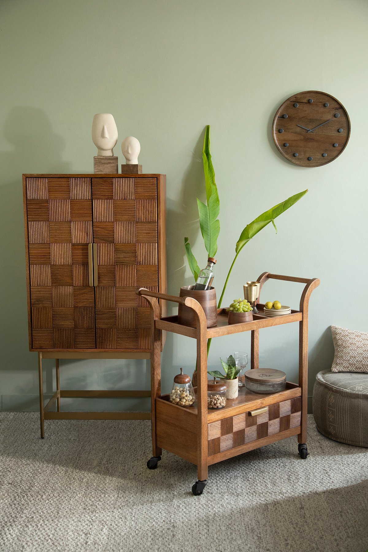 Bruno bar and trolley set by ellementry