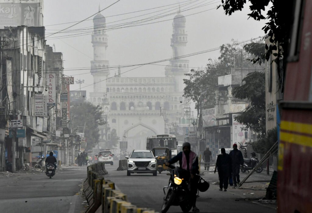 Winter day in Hyderabad
