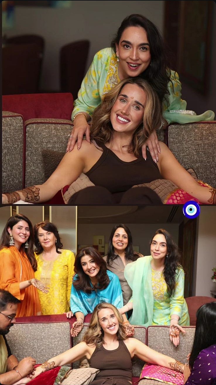 Shikhar Dhawan & Sophie Shine Mehendi Ceremony