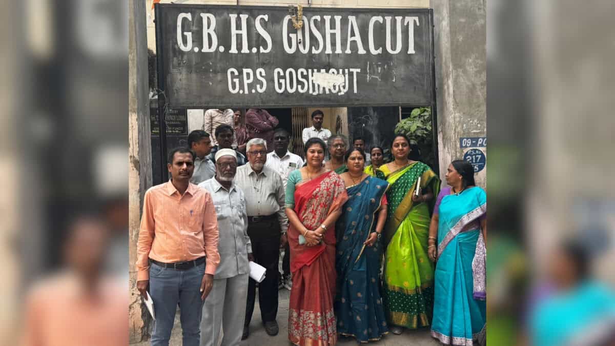 TGSCPCR Members inspected Government Girls Primary School, Mallepally