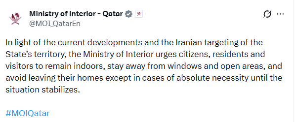 Image depicting the ongoing Israel-US attack on Iran, with Kuwait airport hit and missiles targeting cent.