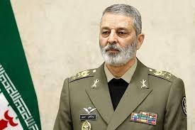 Major General Abdolrahim Mousavi in military uniform during an official appearance.