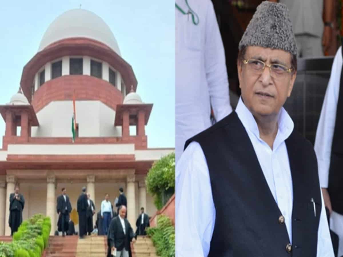SC notice to UP govt on bail plea by Azam Khan, son
