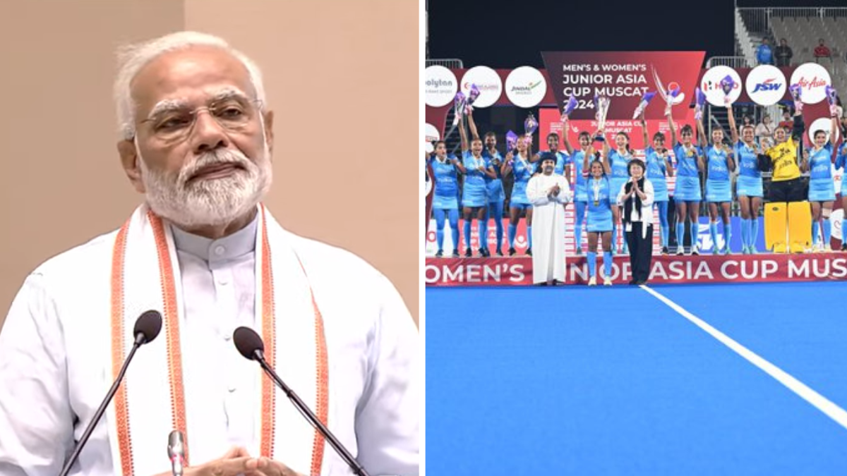 PM Narendra Modi Congratulates Indian Junior Women’s Hockey Team For Winning Asia Cup Title