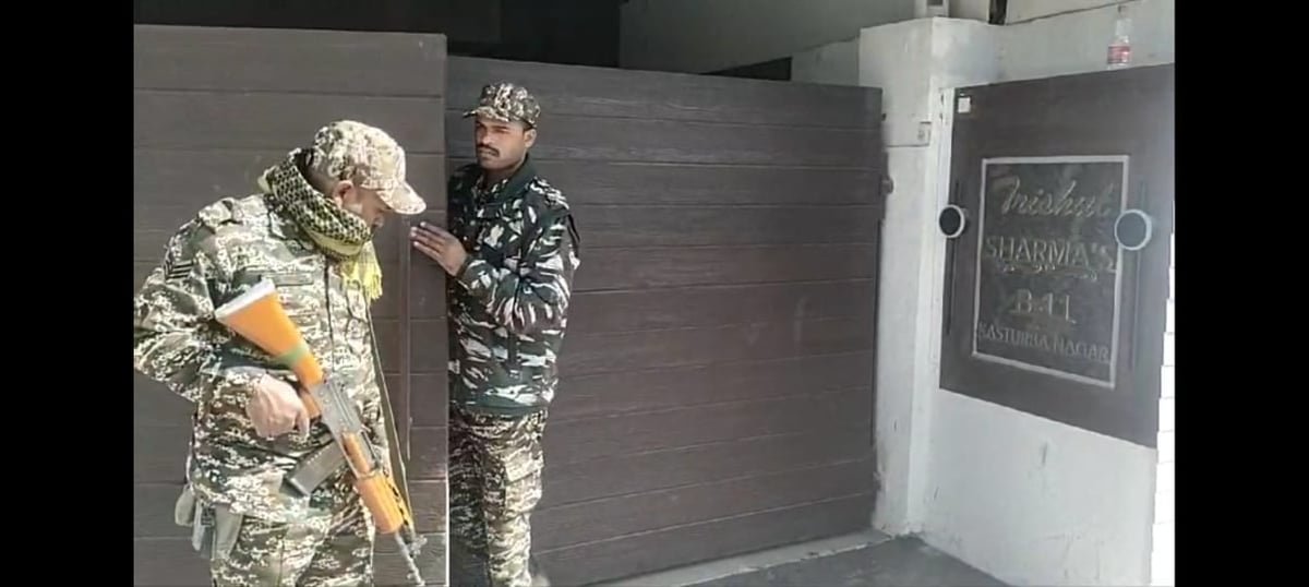 Income Tax Officials Raid Mining & Construction Bizman Rajesh Sharma’s Residence In Bhopal; CRPF Deployed