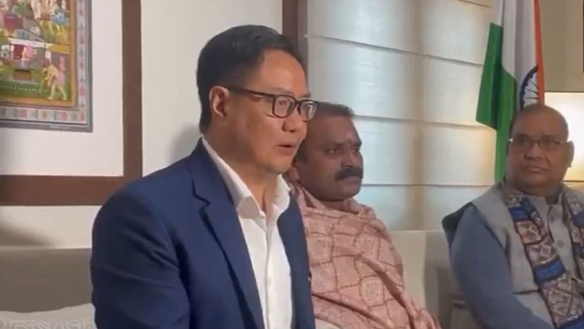 ‘Congress Took Small Clip From Amit Shah’s Speech, Distorted It & Made It Viral,’ Says Union Minister Kiren Rijiju