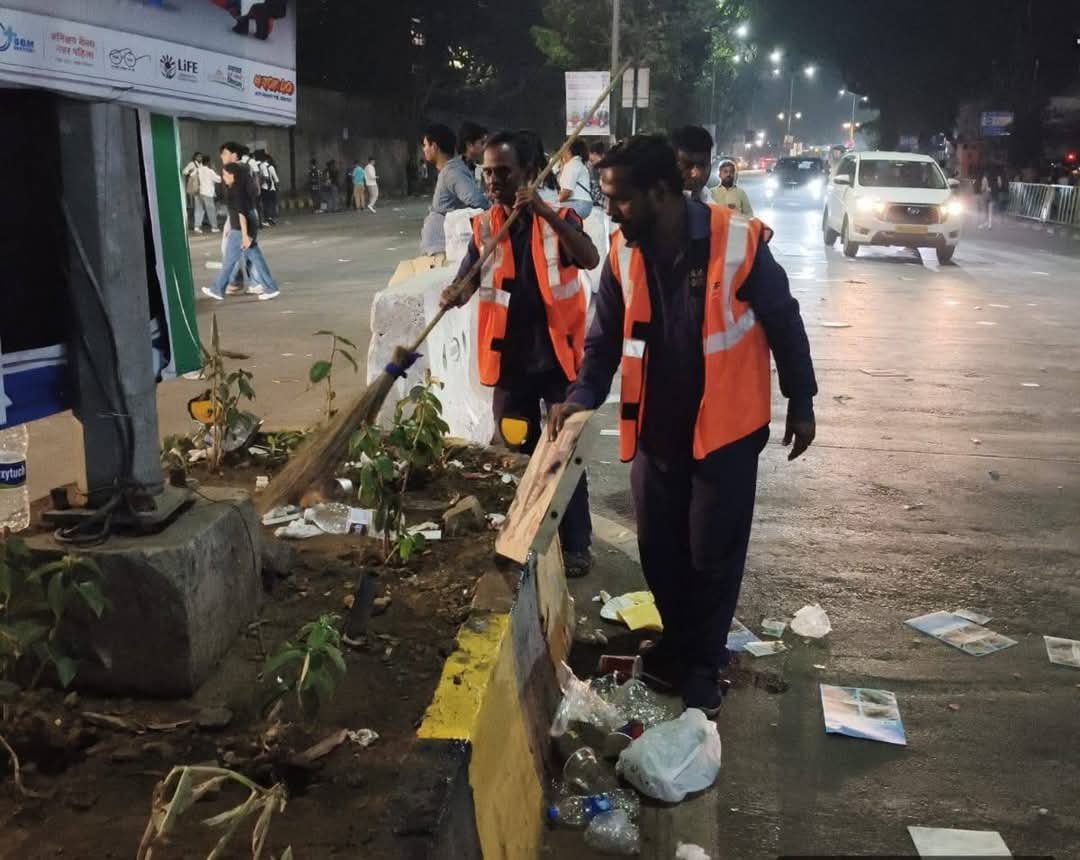 NMMC Conducts Overnight Cleanup