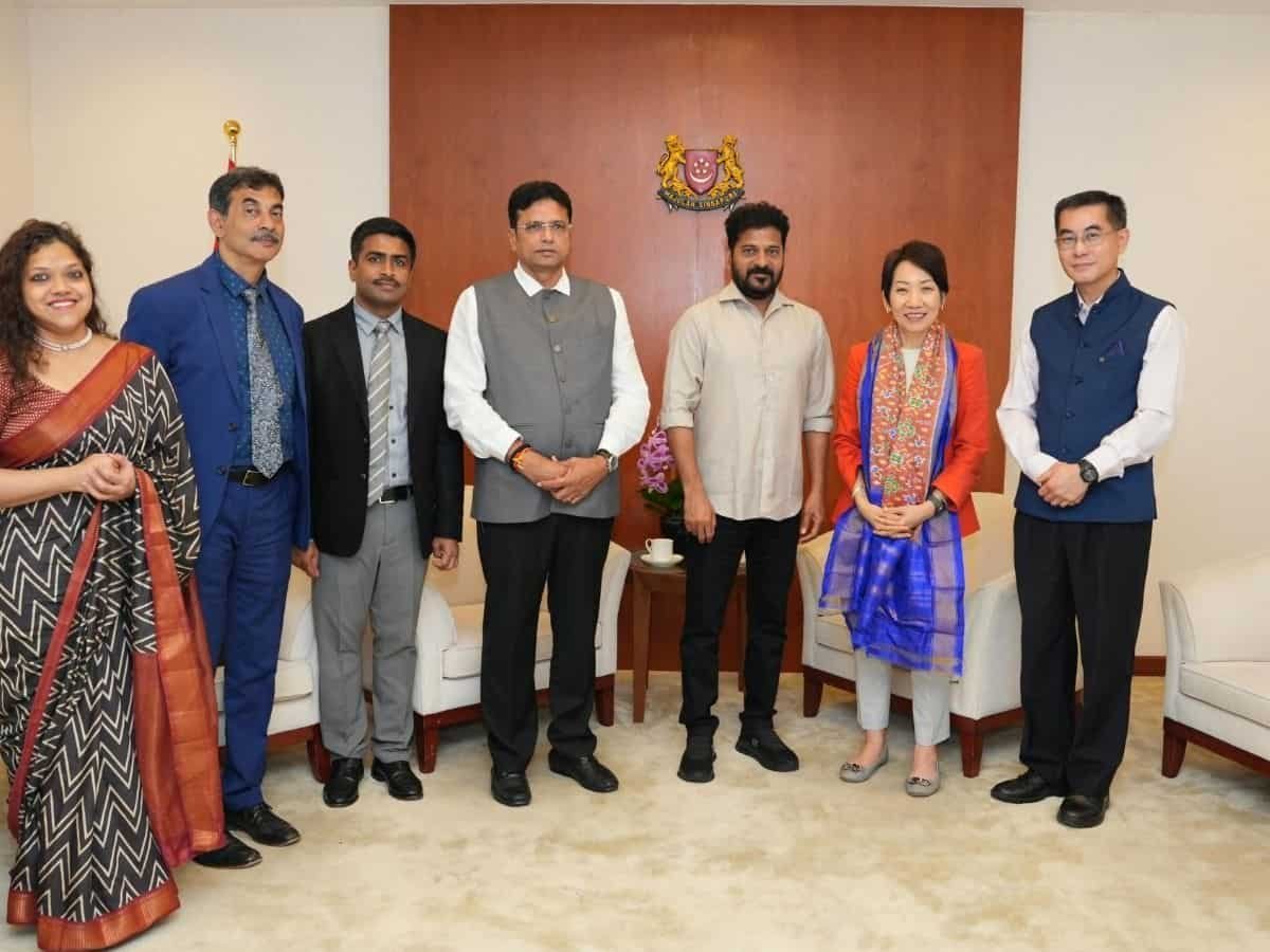 Telangana CM, Singapore Minister discuss partnership in various sectors