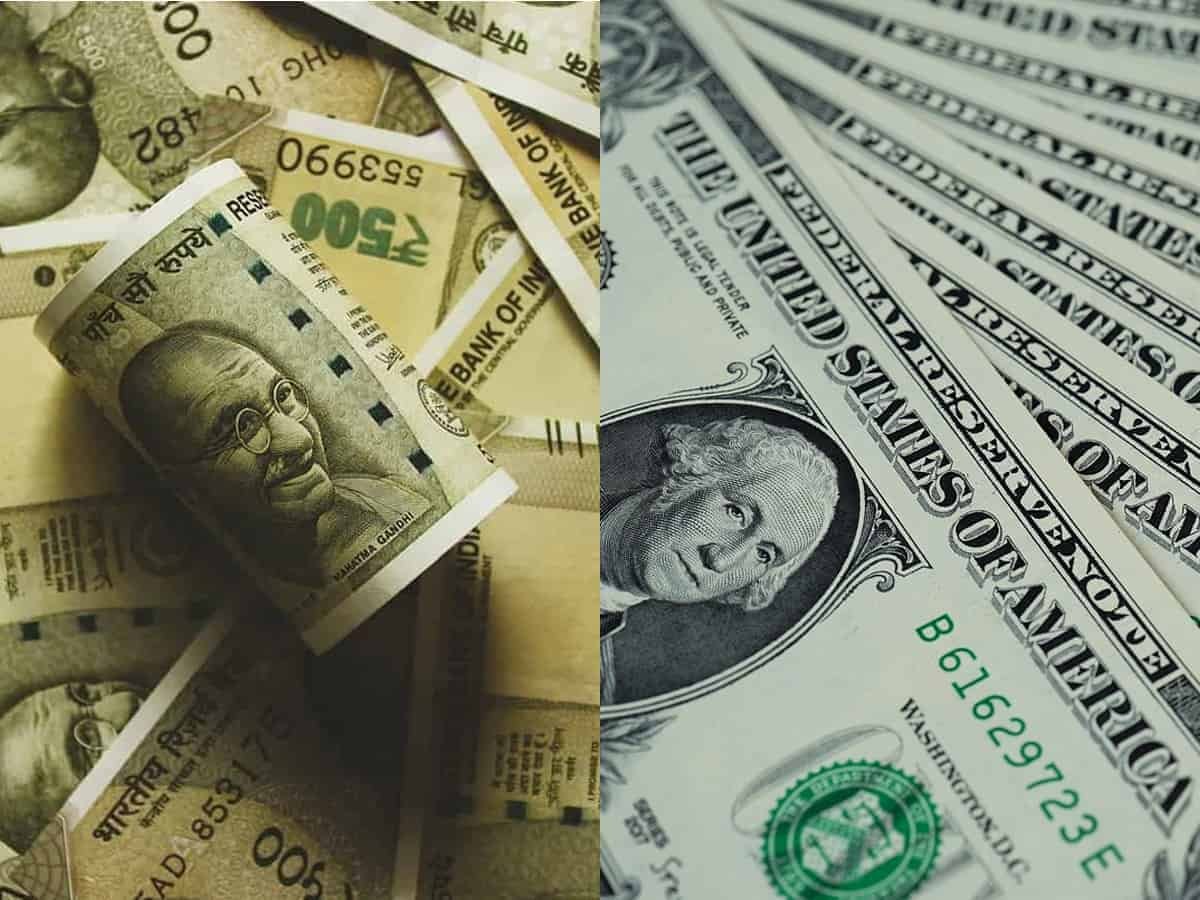Rupee rises 5 paise to 87.45 against USD