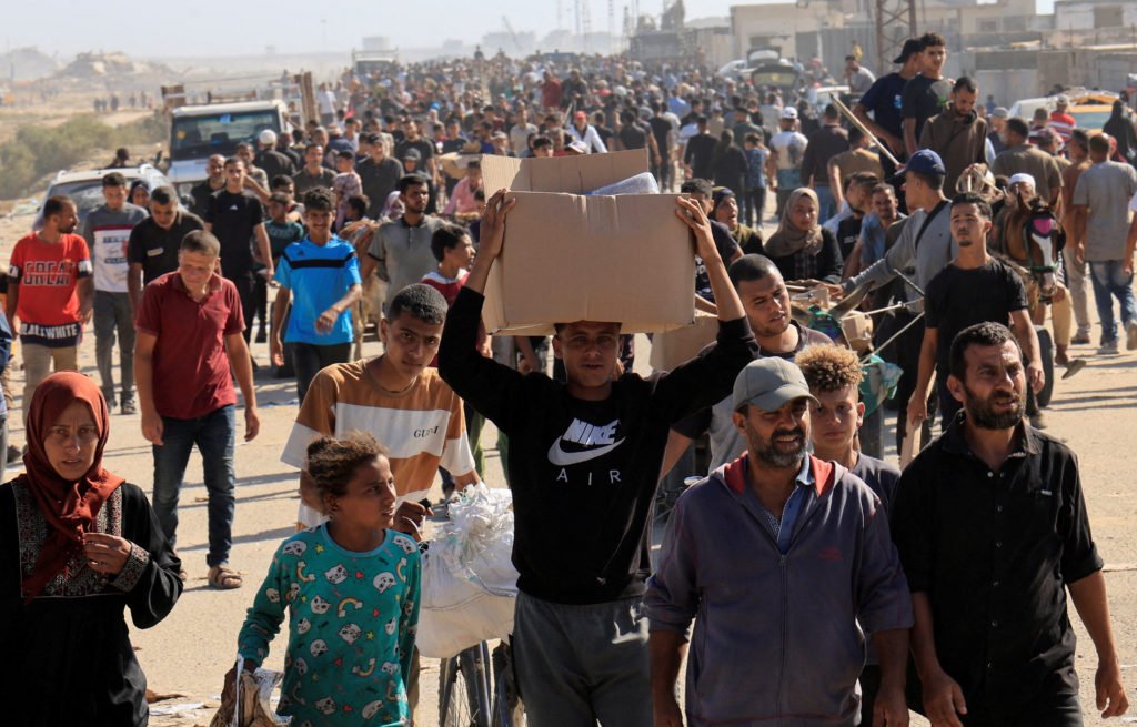 At least 31 Palestinians were killed heading to a Gaza aid site, witnesses say. Israel denies responsibility